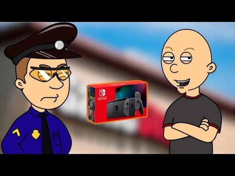 Classic Caillou Steals a Nintendo Switch 2/GROUNDED