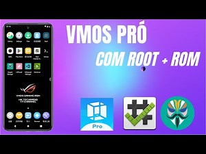 Como instalar o Vmos Pro +Rom+ Root permanente,no Android 11,12,13 e 14 .