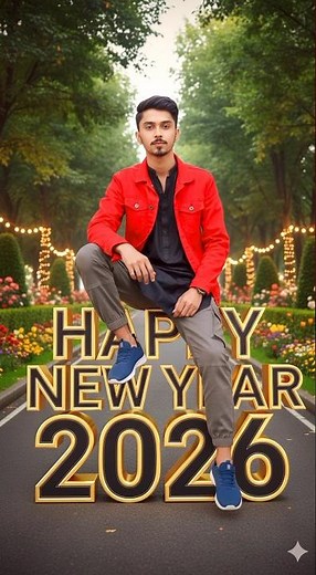 Ai Photo Editing Tutorial | Happy New Year 2026 Ai Stylish Trending Photo Editing Tutorial