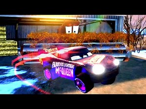 Lightning McQueen Fabulous Tractor Tipping Frank Combine Harvester Cars 3