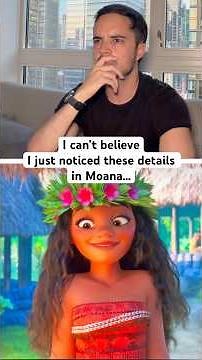 Did you catch all these Easter Eggs in Moana?! 🤯🤯🤯 #moana #disney #shorts