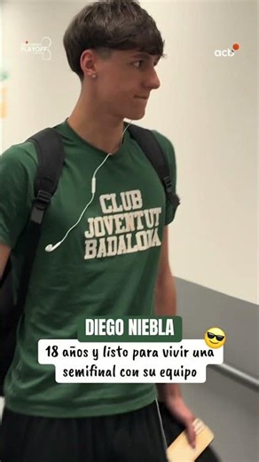 😎DIEGO NIEBLA está en la casa #playoffligaendesa