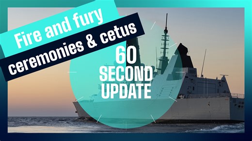 14K views · 303 reactions | Up steps Jack for the 200th time to take you through the latest news from across the Royal Navy... this time a bumper episode from HMS Dragon. Read more: https://www.royalnavy.mod.uk/news/60-second-update | Royal Navy | Facebook