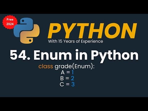 Enum in Python | Enum class
