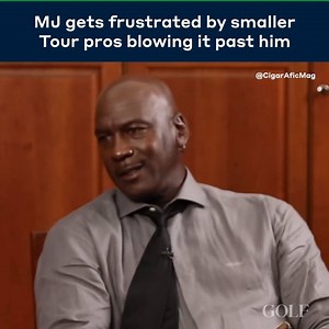 "Some of these guys being so small, and they can BLOW it past me." MJ gets frustrated he can't keep up with Rory and other Tour pros far smaller than him on the course. | GOLF.com