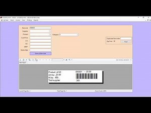 C# Inventory and Point of Sales Software Demo(Bar code Scanner)