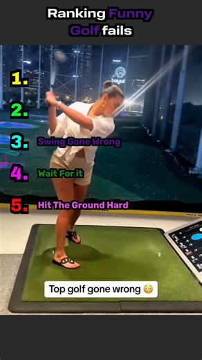 Ranking Funny Golf Fails