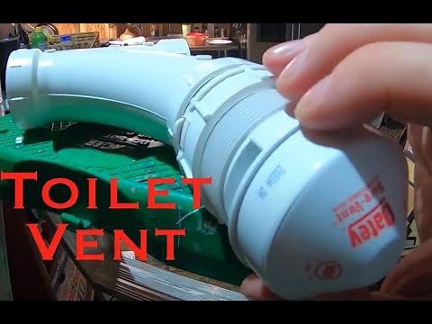 Toilet Ventilation, Oatey Sure Vent Install