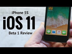 iPhone 5S iOS 11 Beta 1 Review!
