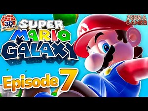 Super Mario Galaxy Gameplay Walkthrough Part 7 - Gusty Garden Galaxy! - Super Mario 3D All-Stars