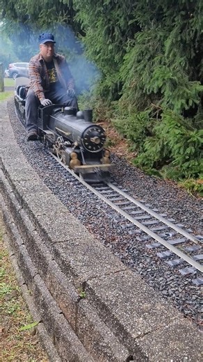 Live Steam Train #Trains #LiveSteam #SteamTrain #SteamEngine #SteamLocomotive | The Trainboard