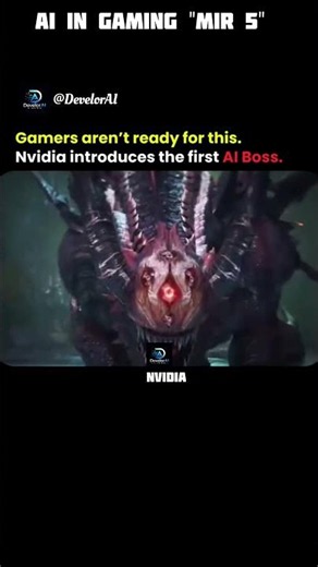 NVIDIA just built an AI boss that LEARNS how you play 🤯 Meet Asterion — MIR5's AI villain by NVIDIA