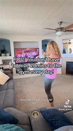 Ditch the gym commute and find your groove at home! Body Groove is your one stop shop for dance, fitness and fun! No fancy equipment, no judgement, just pure joy and a killer workout! Lets get moving together 💃🏻 | Body Groove