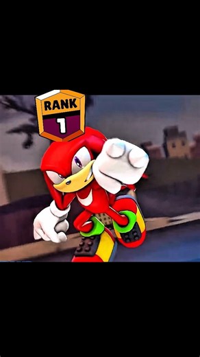 KNUCKLES BRAWL STARS!💀#brawlstars #ranked #sonicmovie #knuckles #sonic #aura #sonicthehedgehog
