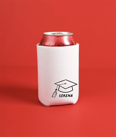 Graduation Cap Personalized Can Coolers - Class of 2026 Drink Sleeves - Custom Party Favors - Etsy
