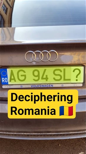 Romanian Numberplates Explained 🚗🗺️