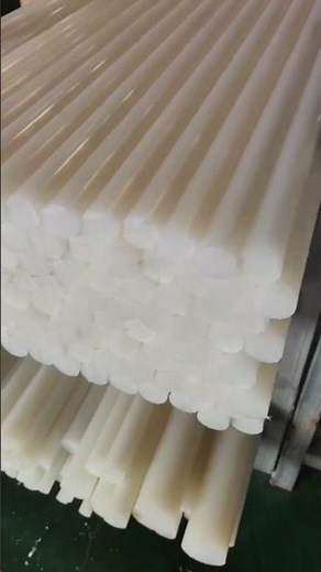 PVDF Rod Production: High-Purity & Heat-Resistant for New Energy! #chemicalmaterials