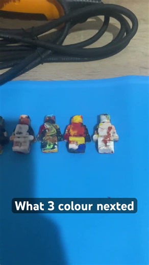 3D printed Little Lego men