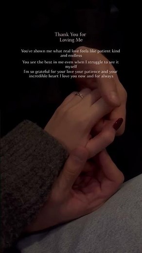 Thank You for Loving Me 💘 | Romantic Quotes