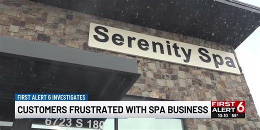 Customers frustrated with spa business