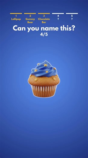 English 🇬🇧 Word Test: Sweets 🧠 Can you get 5/5?