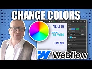 How to Change Colors in Webflow | Easy Customization Tutorial for Beginners