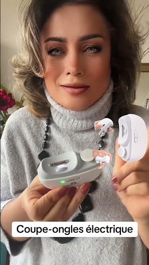 Coupe-ongles électrique 3 en 1, taille-ongles automatique #pyf #videoviral #videoviral