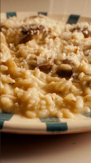 Risotto mushrooms & chicken sauce