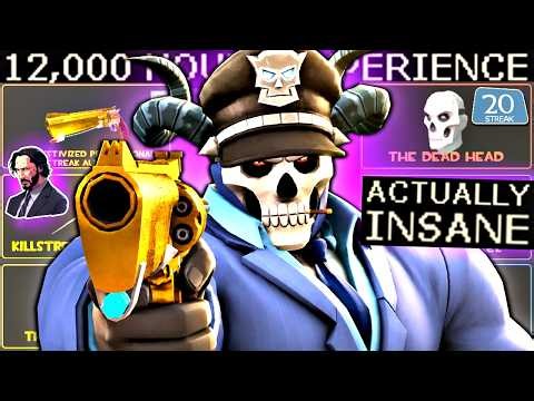 12000+ Hour Spy plays like John Wick🔸TF2 Gameplay