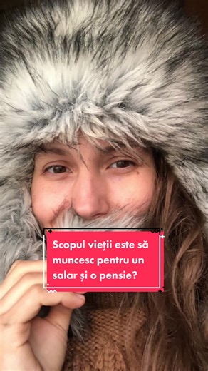 Daca acesta este scopul vietii, prefer sa nu-l urmez. Prefer sa-mi făuresc singură, scopul meu. Ca-i bun sau rau, nu conteaza, e al meu. #viatalatara