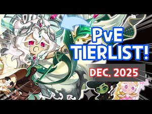 Finally Updated! BEST PvE Cookies for the END of 2025! (Tierlist)