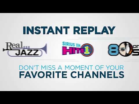 SiriusXM Advanced Audio Features: Instant Replay