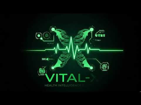 Vital‑X – AI‑Powered Health Intelligence Platform | Prototype Demo