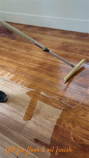 Old fir floor & bona woodline #flooringpdx #floorrestoration #refinishing #firfloor #homeimprovement