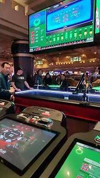 Live Craps Table with Smart Pit (Stadium Craps) At Excalibur Las Vegas POV #craps #stadiumcraps