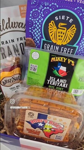 Authentic Texas Snack Gift Baskets
