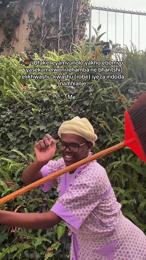 Waydlala usokhaya? Zulu comedy skit about robe and red underwear