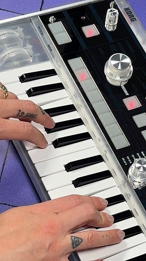 A Timeless Classic 🎹🎛️ microKORG Crystal continues to impress with its stunning transparent body and matching controls. This special edition of the iconic analog modeling digital synth and vocoder offers the same powerful and versatile sound, now with a unique look that stands out. ✨ On Sale Now: www.korgusshop.com/products/microkorgcr #KORG #microKORGCrystal #Synth | KORG US