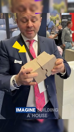 161K views · 598 reactions | Building a House Has Never Been Easier! Building a house has never been easier thanks to this revolutionary interlocking brick system. No need for cement or glue — just stack and click!  It’s fast, eco-friendly, and durable, making modern construction simple and cost-effective for everyone Credits: system3e_technology /YT, BYOTools /YT #brickwork #building #construction #constructionlife #House | Glass Media | Facebook