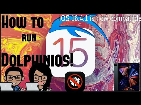 How to run Dolphinios on iOS 15, iPad OS 15 no Jailbreak!