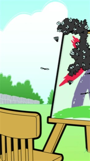 That's some mighty tasty art you have there Mr Bean 😂 | Mr Bean: The Animated Series