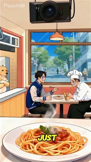 🍝 Anime Emotional Scene 😢 | Friends Crying Over Pasta | Heartfelt Moment #shorts