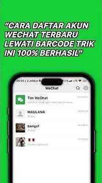 How to register for WeChat Latest Bypass barcode 100% #adegamers9707