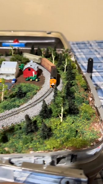 Building a Z Scale Model Train Layout in a Suitcase