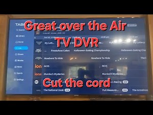 Record Live Antenna TV Shows with Tablo