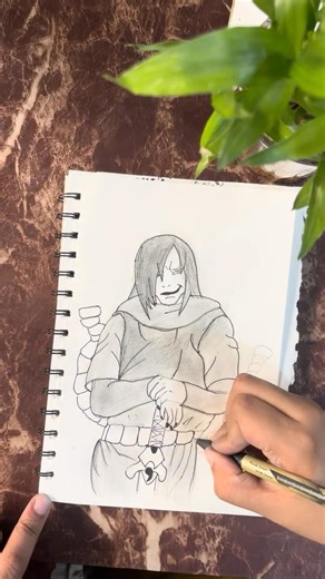 Drawing Oruchimaru ❤️‍🔥#drawing #oruchimaru