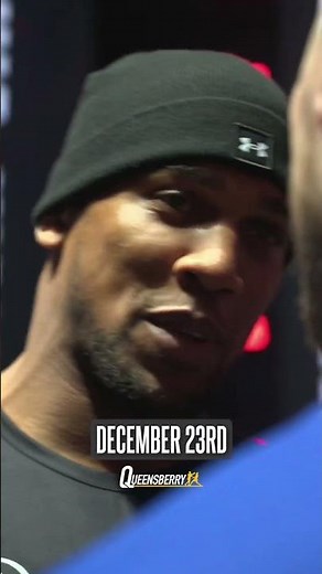 Anthony Joshua rages at Otto Wallin during face off 😳