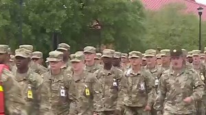 Soldiers marching to 'Baby Shark' goes viral