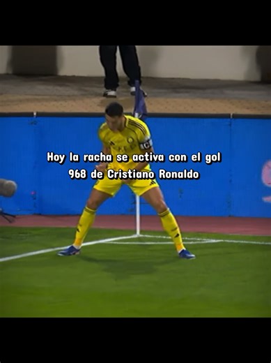 Gol 968 de CR7 para la racha 💛 #cristianoronaldo #gol #larachaaaaaaaaaa🔥