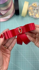 Inspiração Laço Natalino super fácil de fazer! #christmas #diy #lacosdiy